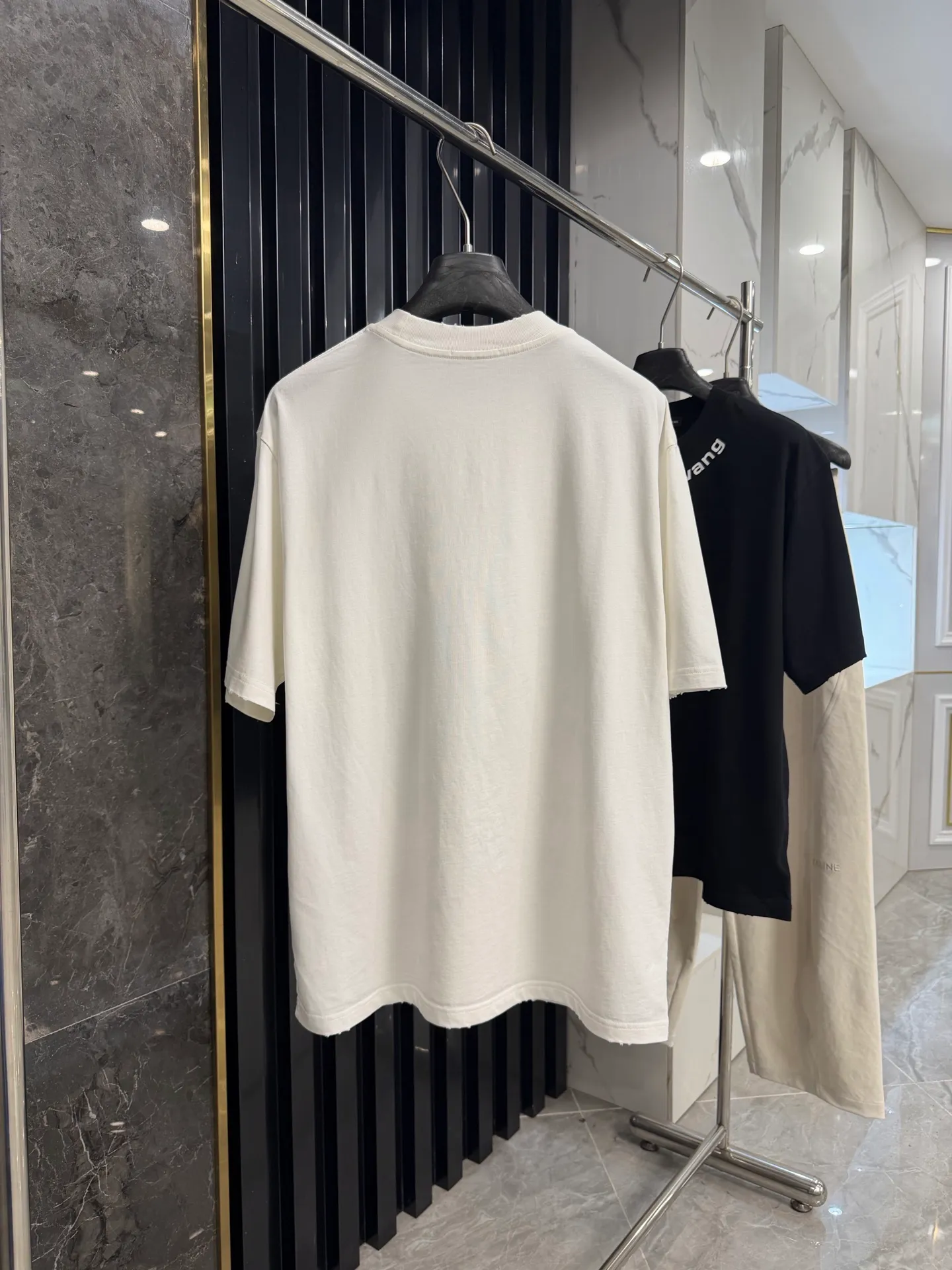 Alexnderwang 2026 New Arrival. . g .Oversize . Same Style. Color：Black White Blue SIZE：S M L XL 7150